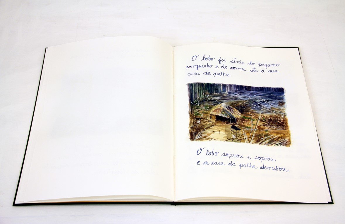 Gamarra_Os tres porquinhos_2014_book_aquarel on paper_photo_03