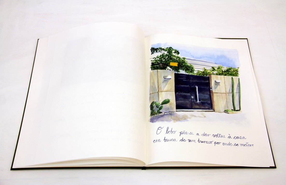 Gamarra_Os tres porquinhos_2014_book_aquarel on paper_photo_05